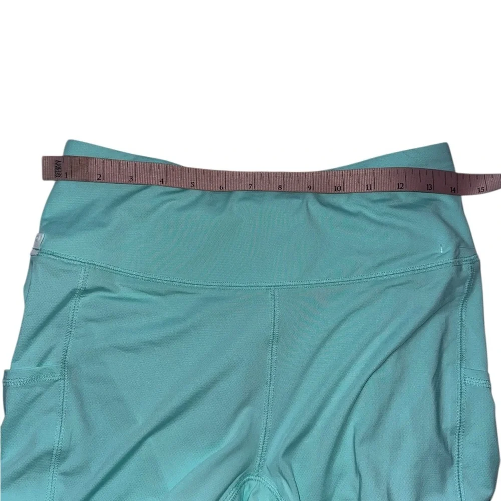 An Original Penguin By Munsingwear Womens Biker Aqua Blue Shorts Small - Picture 3 of 7